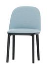 Softshell Side Chair, Light grey / ice blue