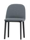 Softshell Side Chair, Nero / cream white