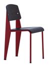 Standard, Base Japanese red/Seat, back dark oak