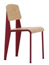 Standard, Base japanese red/Seat, back natural oak