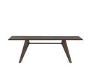 Table Solvay, 200 x 90 cm, American walnut solid, oiled