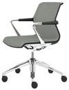 Unix Chair with Five Star Base, Diamond Mesh ice grey, Basic dark