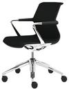 Unix Chair with Five Star Base, Diamond Mesh nero, Basic dark