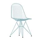Wire Chair DKR , Powder-coated sky blue