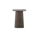 Wooden Side Table, Small (H 39 x W 31,5 x D 31,5 cm), Dark oak