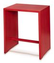 Ulmer Hocker in Colour, Flame red