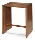 Ulmer Hocker in Colour, American walnut