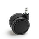 Castor for S 197 R / S 197 R20, Double castor black for S 197 R20 for carpet