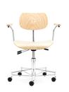 SBG 197 R, Without upholstery, Natural beech, Natural, With armrests
