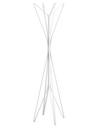 Coat Rack Aster, White, 4 hooks