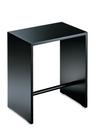 Sgabillo Stool, MDF black