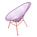 Acapulco Design - Acapulco Chair Classic, Jacaranda - Orange / purple