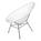 Acapulco Design - Acapulco Chair Classic, Blanco / negro
