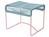 Acapulco Design - Acapulco Stool Outdoor, Memphis blue / lilac