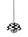 &Tradition - Flowerpot VP1 Pendant Lamp, Black/white