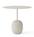 &Tradition - Lato Side Table, Oval (L 50 x W 40 cm), Ivory White / Crema Diva marble