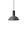 Ferm Living - Collect Lighting, Low, Black, Hoop, Black