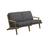 Gloster - Bay Sofa, 2 Seater (W 156 cm), Anthracite