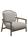 Gloster - Fern Lowback Lounge Chair, Dune, Blend Linen