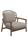Gloster - Fern Lowback Lounge Chair, Dune, Wave Buff