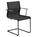 Gloster - Sway Chair, Powder coated anthracite, Fabric Sling anthracite, With armrests