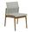 Gloster - Sway Teak Chair, Powder coated white, Fabric Sling seagull, Without armrests