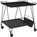 Gubi - Matégot Trolley, Charcoal black