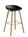 Hay - About A Stool AAS 32, Bar version: seat height 74 cm, Soap treated oak, Black