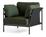 Hay - Can Lounge Chair 2.0, Fabric Steelcut 975 - Fir, Black