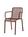Hay - Palissade Chair, Iron red, With armrests