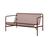 Hay - Palissade Lounge Sofa, Iron red