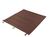 Hay - Seat Cushion for Palissade Lounge Sofa, Quilted Cushion, Iron red