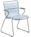 Houe - Click Chair, With armrests, Dusty light blue