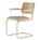 Thonet - JS . Thonet - S 64 P/V Nordic Cantilever Chair, Nordic 01 - leather, light caramel