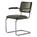 Thonet - JS . Thonet - S 64 P/V Serious Cantilever Chair, Serious 03 - leather, graphite green