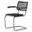 Thonet - JS . Thonet - S 64 P/V Serious Cantilever Chair, Serious 05 - wickerwork dark melange