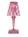 Kartell - Battery Portable Lamp, Pastel pink