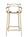 Kartell - Masters Bar Stool Metallic, Gold