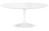 Knoll International - Saarinen Round Sofa Table, Large (Height 38/39cm, ø 91 cm), White, Laminate white