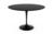 Knoll International - Saarinen Round Dining Table, 120 cm, Black, Laminate black