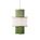 Le Klint - Plivello Pendant, H 49 x Ø 30 cm, White/green