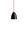 Fritz Hansen - Caravaggio Pendant Lamp, P1 (Ø 16,5 cm), Black