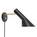 Louis Poulsen - AJ Wall Lamp, Black/Brass