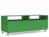 Müller Möbelfabrikation - TV Lowboard R 109N, Self-coloured, May green (RAL 6017), Industrial castors