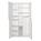 Müller Small Living - Plane Wardrobe, White lacquered