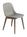 Muuto - Fiber Side Chair Wood, Grey / dark brown