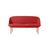 Muuto - Oslo Sofa, 2 Seater, Fabric Steelcut red