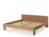 Nils Holger Moormann - Siebenschläfer, 200 x 200 cm, With headboard, MDF natural, With rollable slatted base