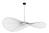 Petite Friture - Vertigo Nova Pendant, Ø 190 cm, Black/white