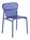 Petite Friture - Week-End Chair, Without armrests, Blue